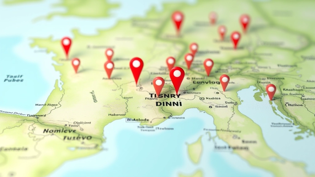 Mappa interattiva con proprietà geolocalizzate
